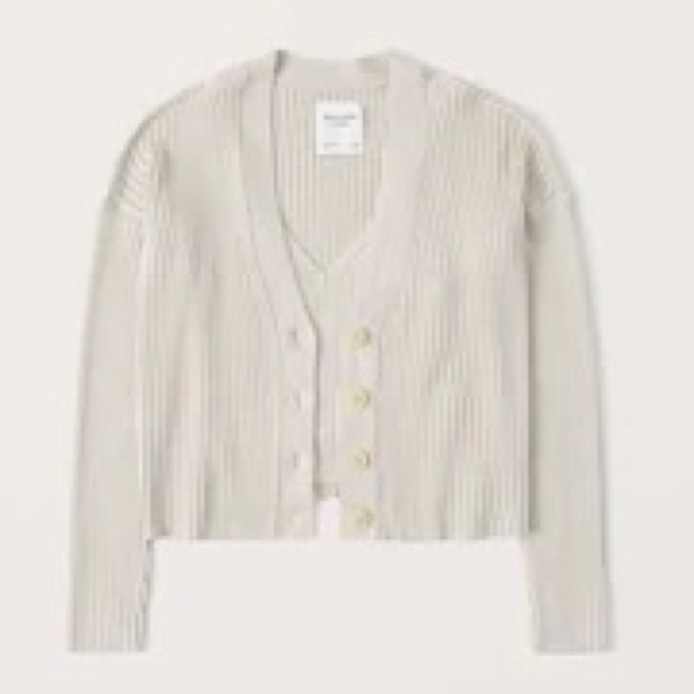Abercrombie Ribbed Cardigan and Tank set.